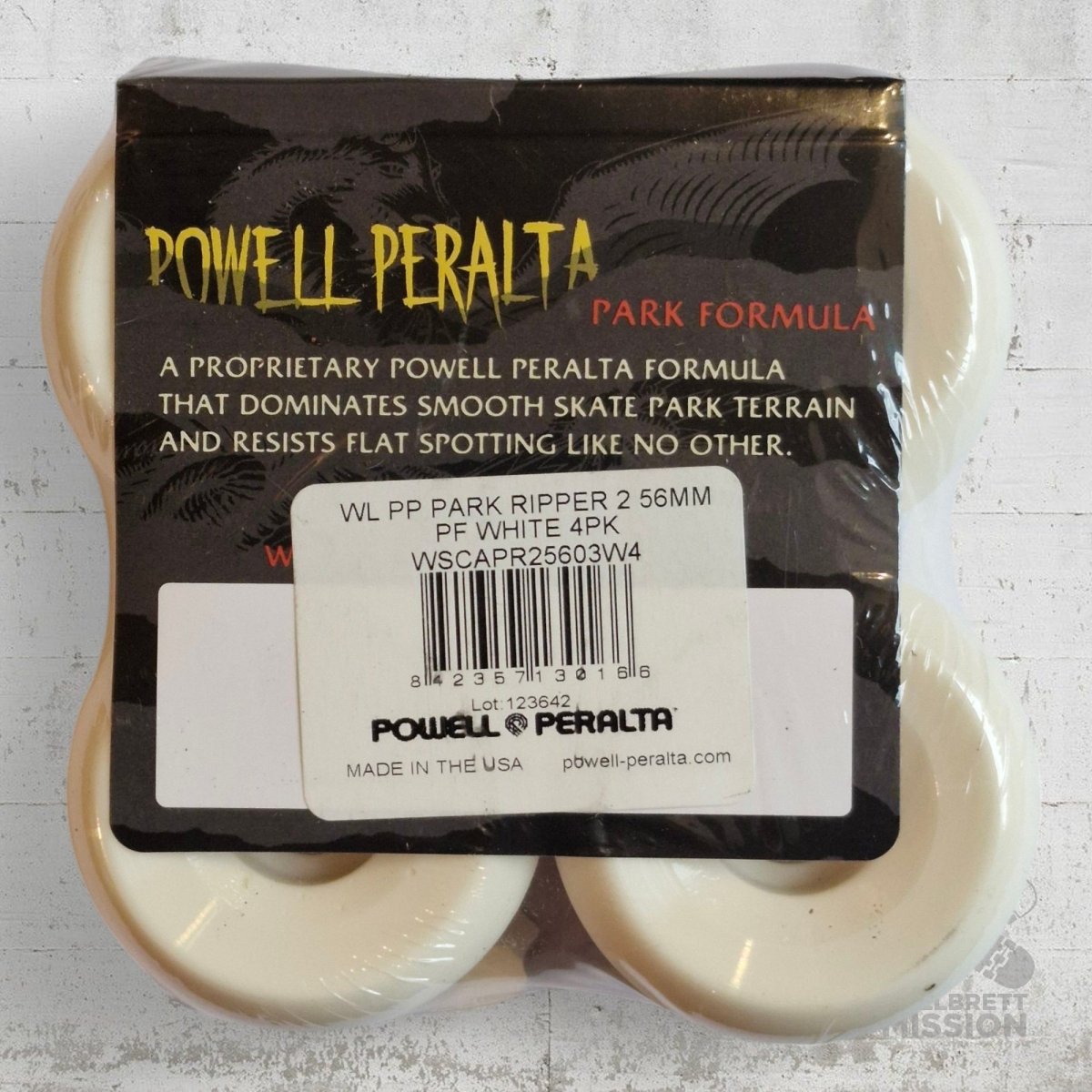 Powell Peralta Park Formula Ripper PF 104A 56mm Wheels - Skateboard - Rollen - Rollbrett Mission