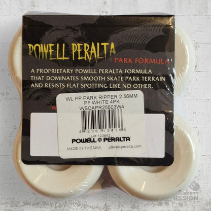 Powell Peralta Park Formula Ripper PF 104A 56mm Wheels - Skateboard - Rollen - Rollbrett Mission