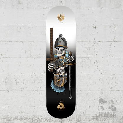 Powell Peralta Pro Dan Corrigan Chess Skull FLIGHT Skateboard Deck - Shape 315 - 8.42 x 31.88 - Skateboard - Decks - Rollbrett Mission