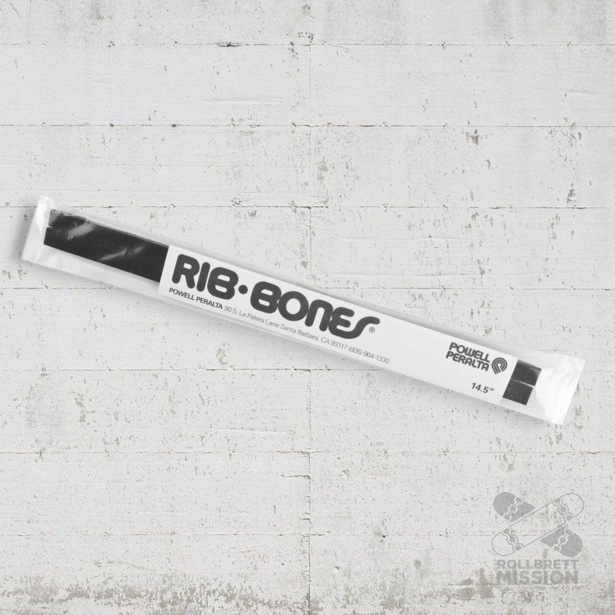 Powell - Peralta Rib - Bones Rails schwarz - Skateboard - Kleinteile - Rollbrett Mission