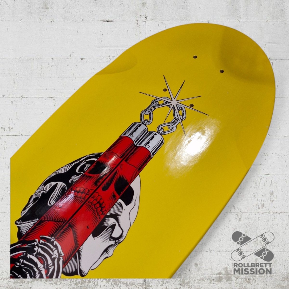 Powell - Peralta Skull & Nunchucks Bruce Lee Deck - Skateboard - Decks - Rollbrett Mission