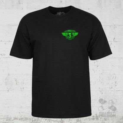 Powell Peralta T-Shirt Blacklight Ripper black - Rollbrett Mission