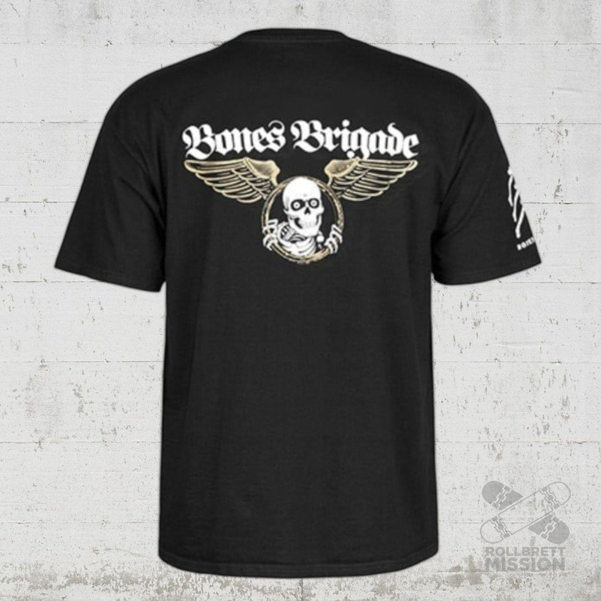 Powell Peralta T-Shirt Bones Brigade An Autobiography black - Rollbrett Mission