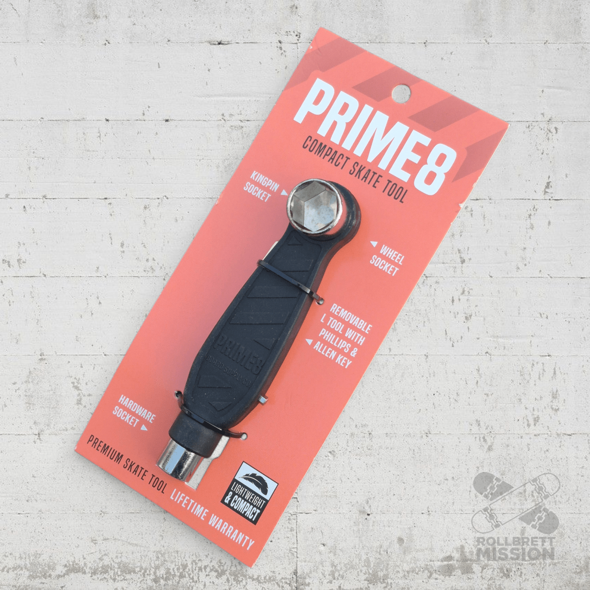 Prime8 Tool Compact black - Rollbrett Mission
