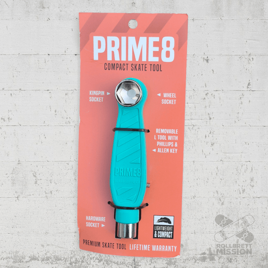 Prime8 Tool Compact mint blue - Rollbrett Mission