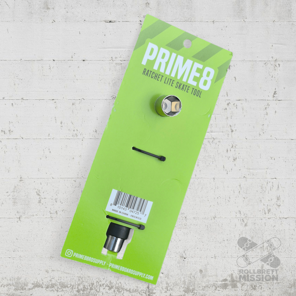 Prime8 Tool Ratchet Lite - Rollbrett Mission