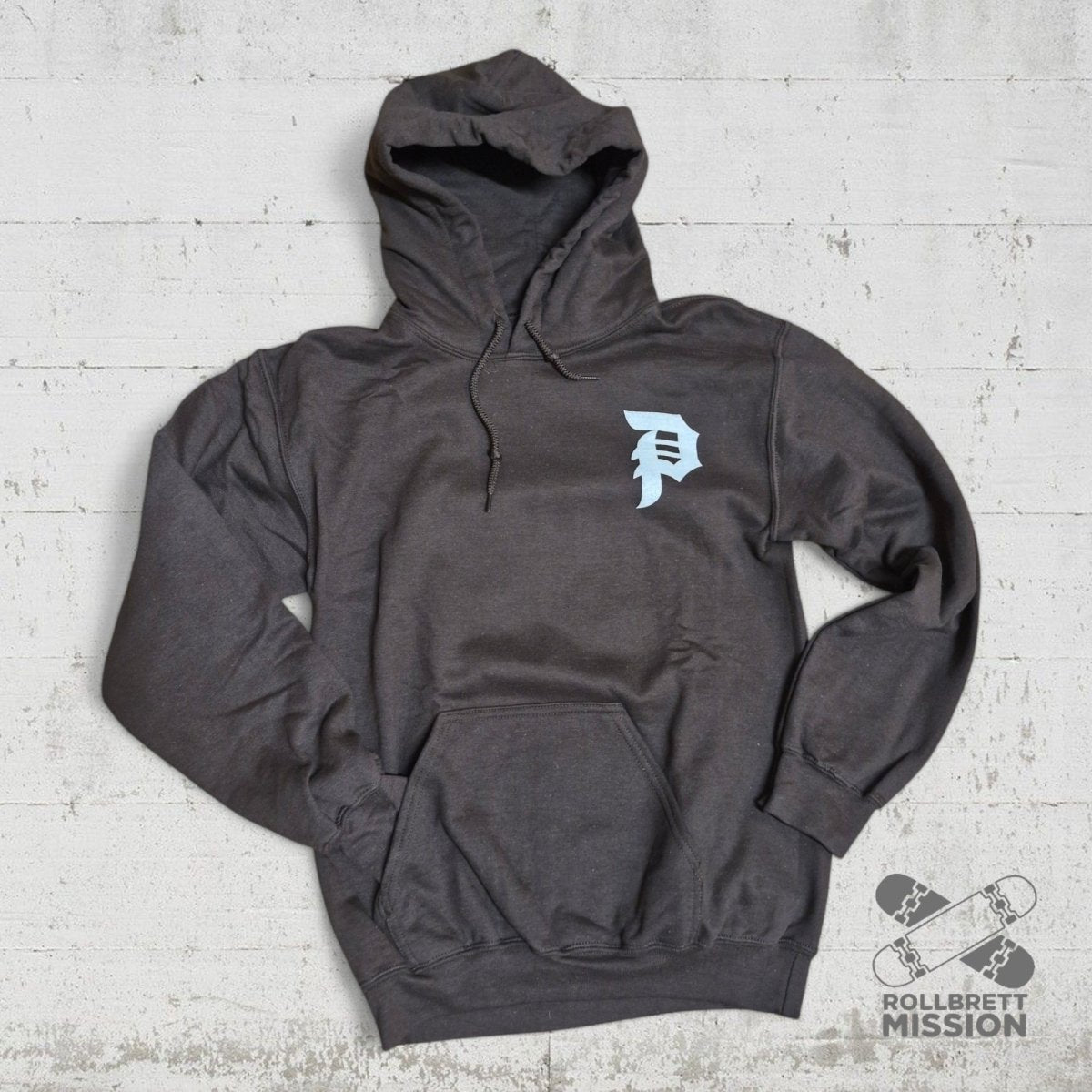 Primitive Hoodie Courage Hood brown - Shirts & Tops - Rollbrett Mission
