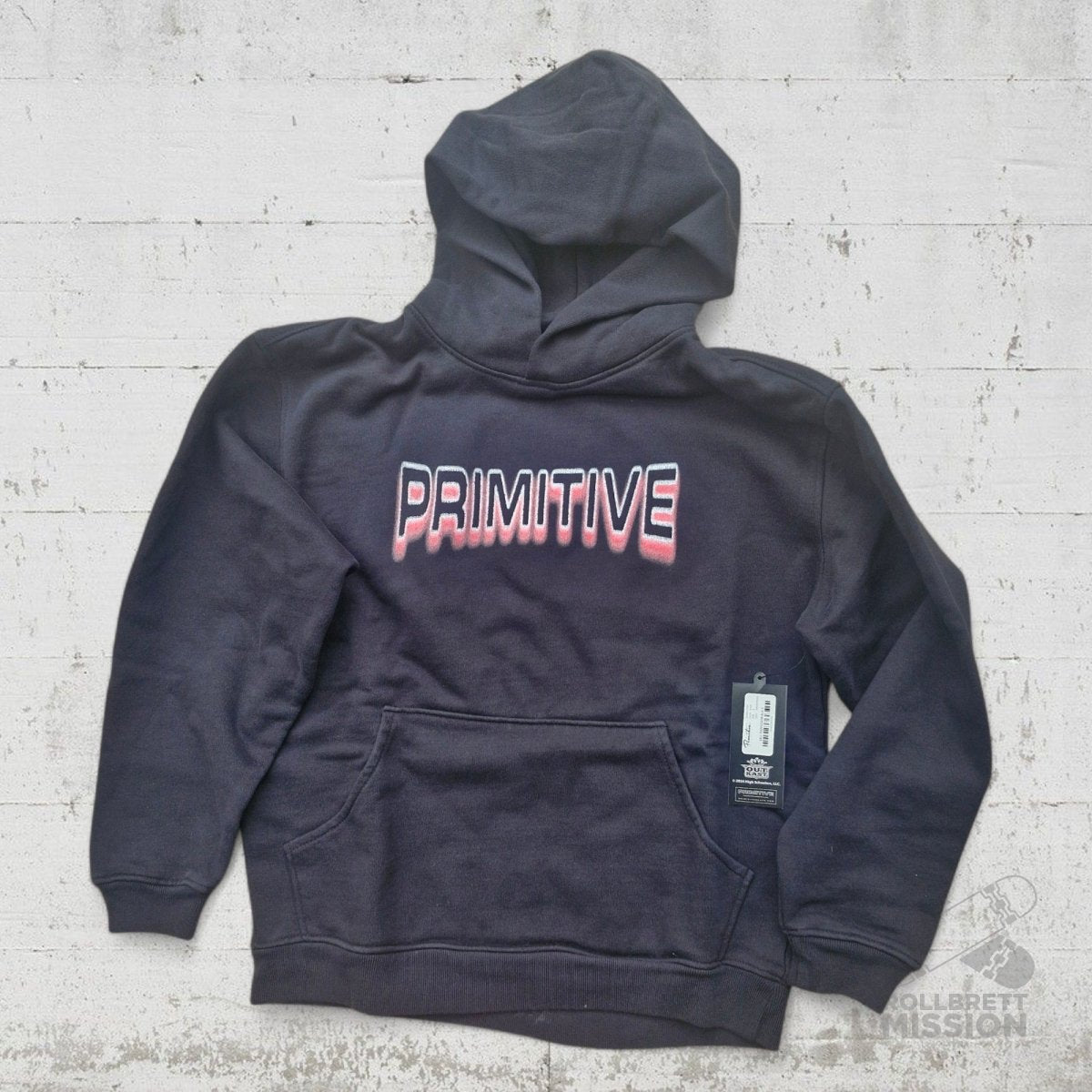 Primitive Hoodie Headline Outkast black - Shirts & Tops - Rollbrett Mission