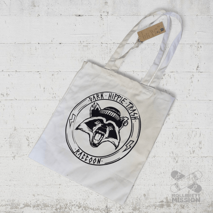 Raccoon Baumwolltasche - Taschen & Gepäck - Rollbrett Mission