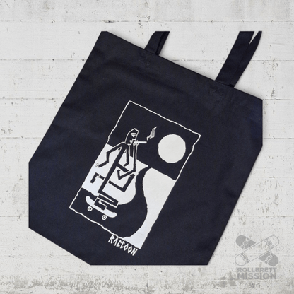 Raccoon Baumwolltasche - Taschen & Gepäck - Rollbrett Mission