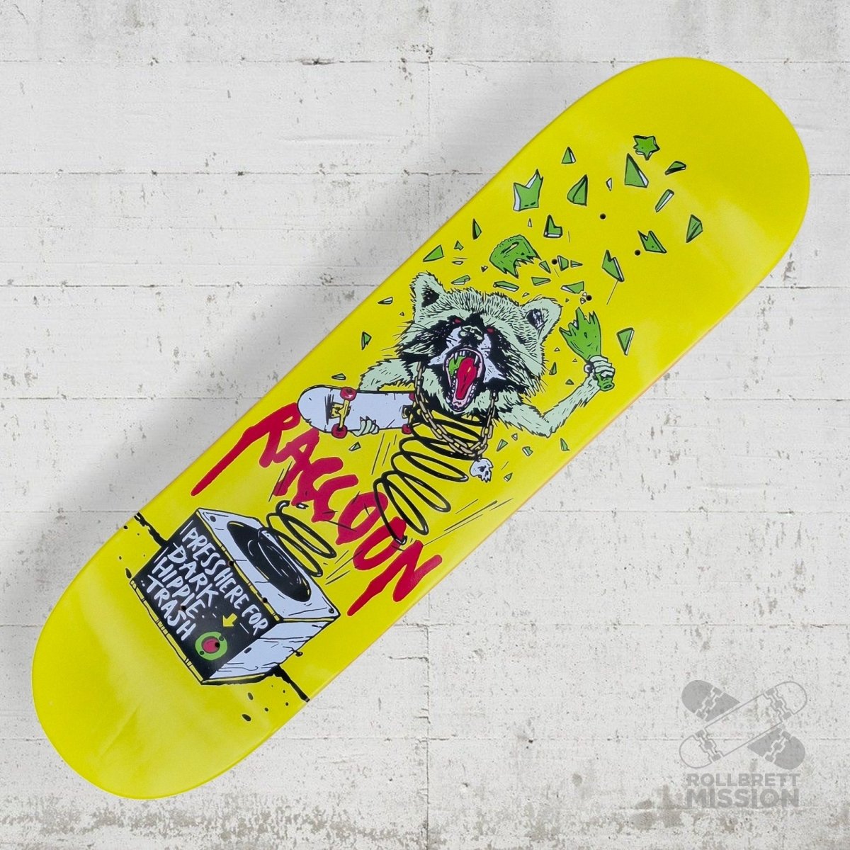 Raccoon Jack in the Box 8.6 Deck - Skateboard - Decks - Rollbrett Mission