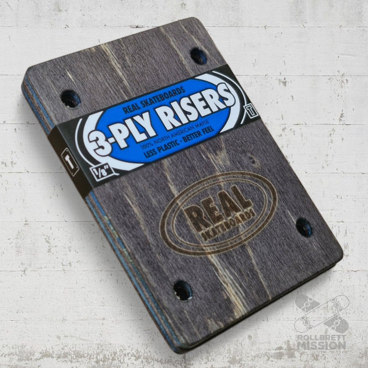 Real 3 - Ply Thunder Riserpads - Rollbrett Mission