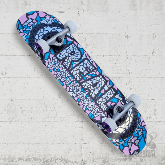 Real Complete Skateboard Oval Foil MINI 7.3 x 29.3 - Skateboards - Rollbrett Mission