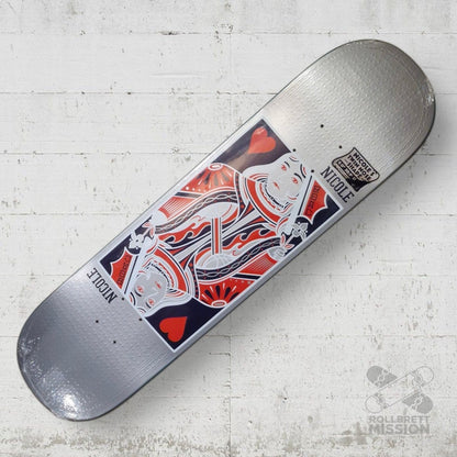 Real Hause Queen of Hearts Twin 8.0 Deck - Skateboard - Decks - Rollbrett Mission