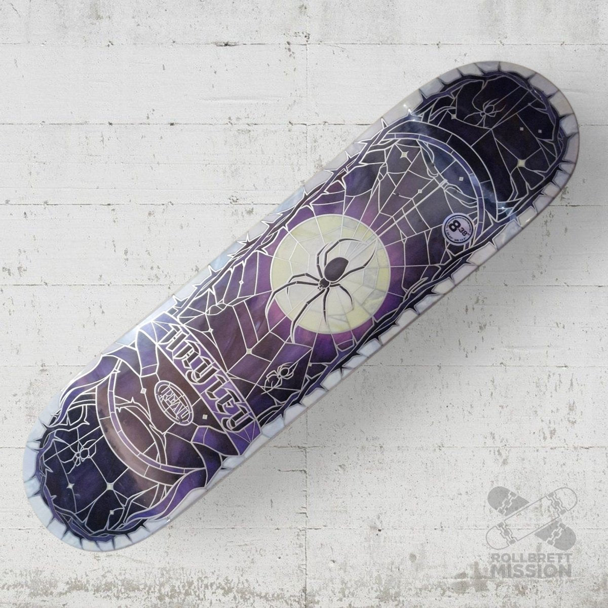 Real Hayley Cathedral 8.38 Deck - Skateboard - Decks - Rollbrett Mission