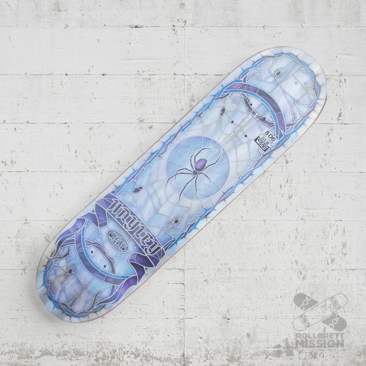 Real Hayley Cathedral Holo 8.06 True Fit Deck - Skateboard - Decks - Rollbrett Mission
