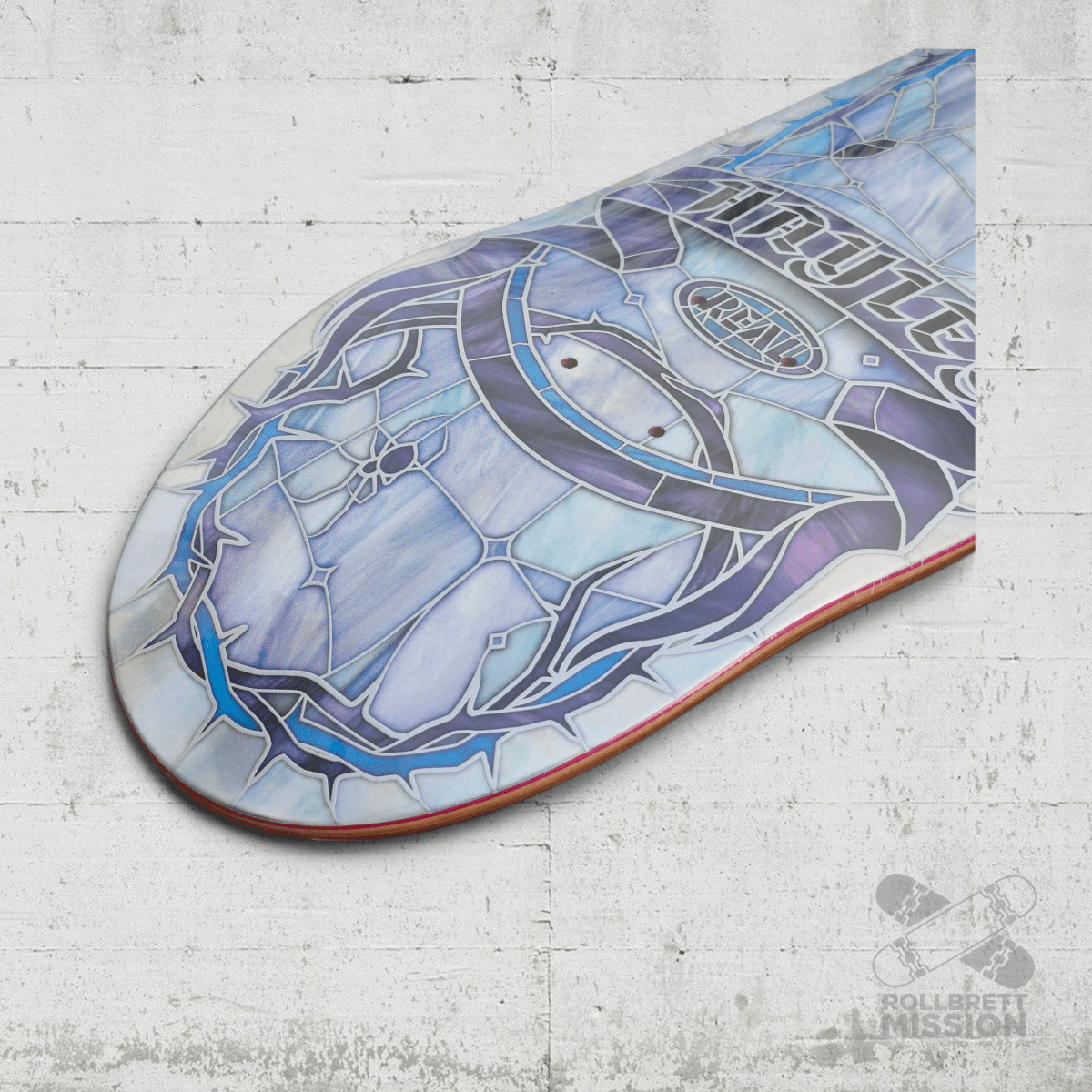 Real Hayley Cathedral Holo 8.06 True Fit Deck - Skateboard - Decks - Rollbrett Mission