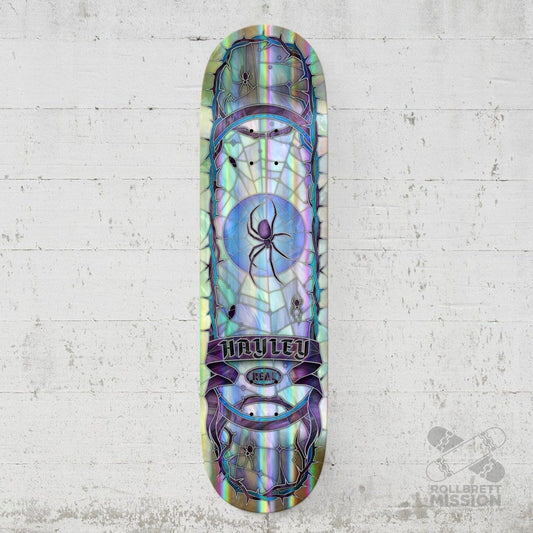 Real Hayley Cathedral Holo 8.25 Deck - Skateboard - Decks - Rollbrett Mission