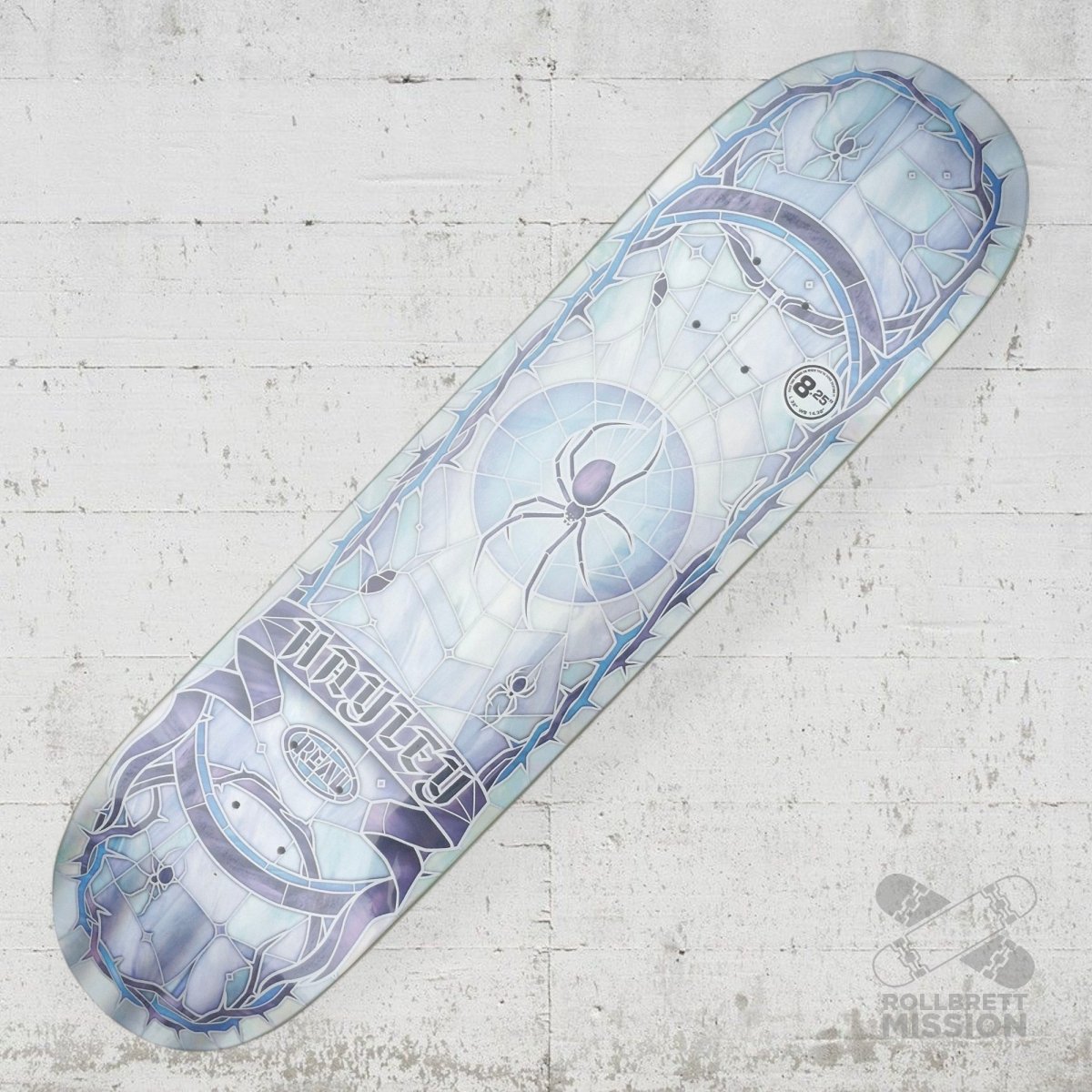 Real Hayley Cathedral Holo 8.25 Deck - Skateboard - Decks - Rollbrett Mission