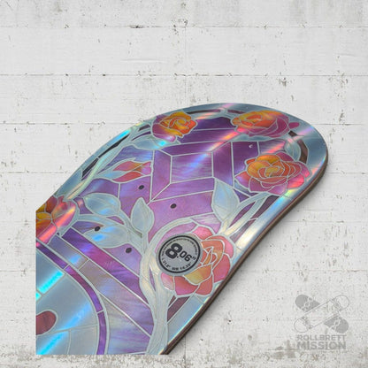 Real Hayley Cathedral Rainbow Holo 8.06 Deck - Skateboard-Decks - Rollbrett Mission
