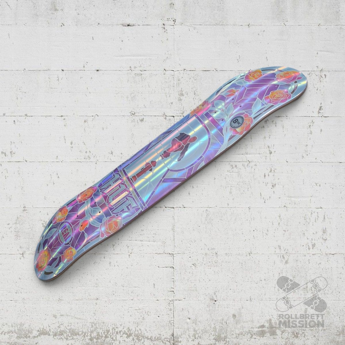 Real Hayley Cathedral Rainbow Holo 8.06 Deck - Skateboard-Decks - Rollbrett Mission