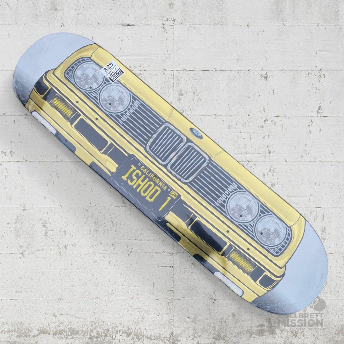 Real Ishod Wair Grille LTD. 8.25 True Fit Deck - Skateboard - Decks - Rollbrett Mission