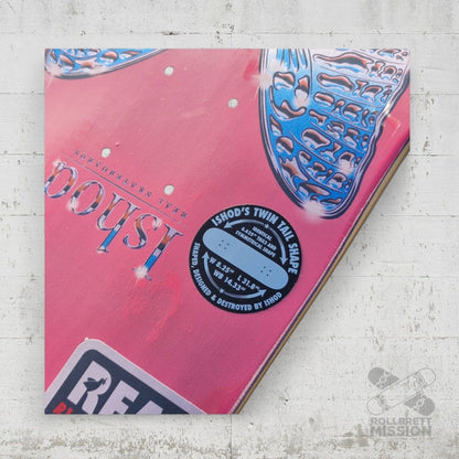 Real Ishod Wair Marioosa Chrome Twin 8.25 Deck - Skateboard - Decks - Rollbrett Mission