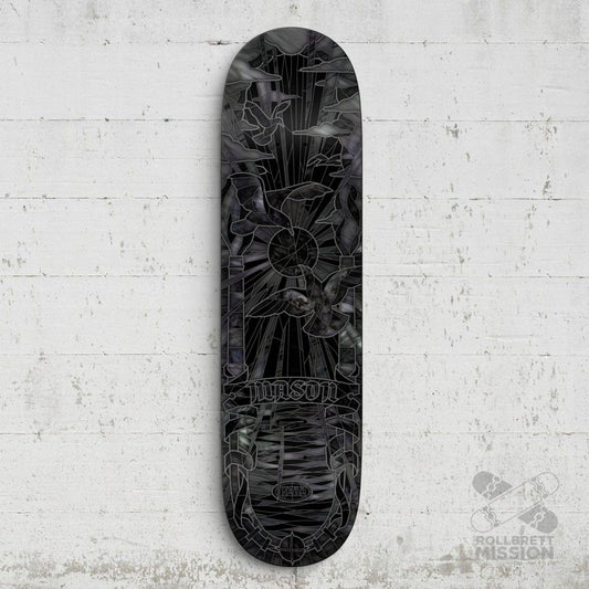 Real Mason Silva Black Sun Cathedral Holo Deck - Skateboard-Decks - Rollbrett Mission
