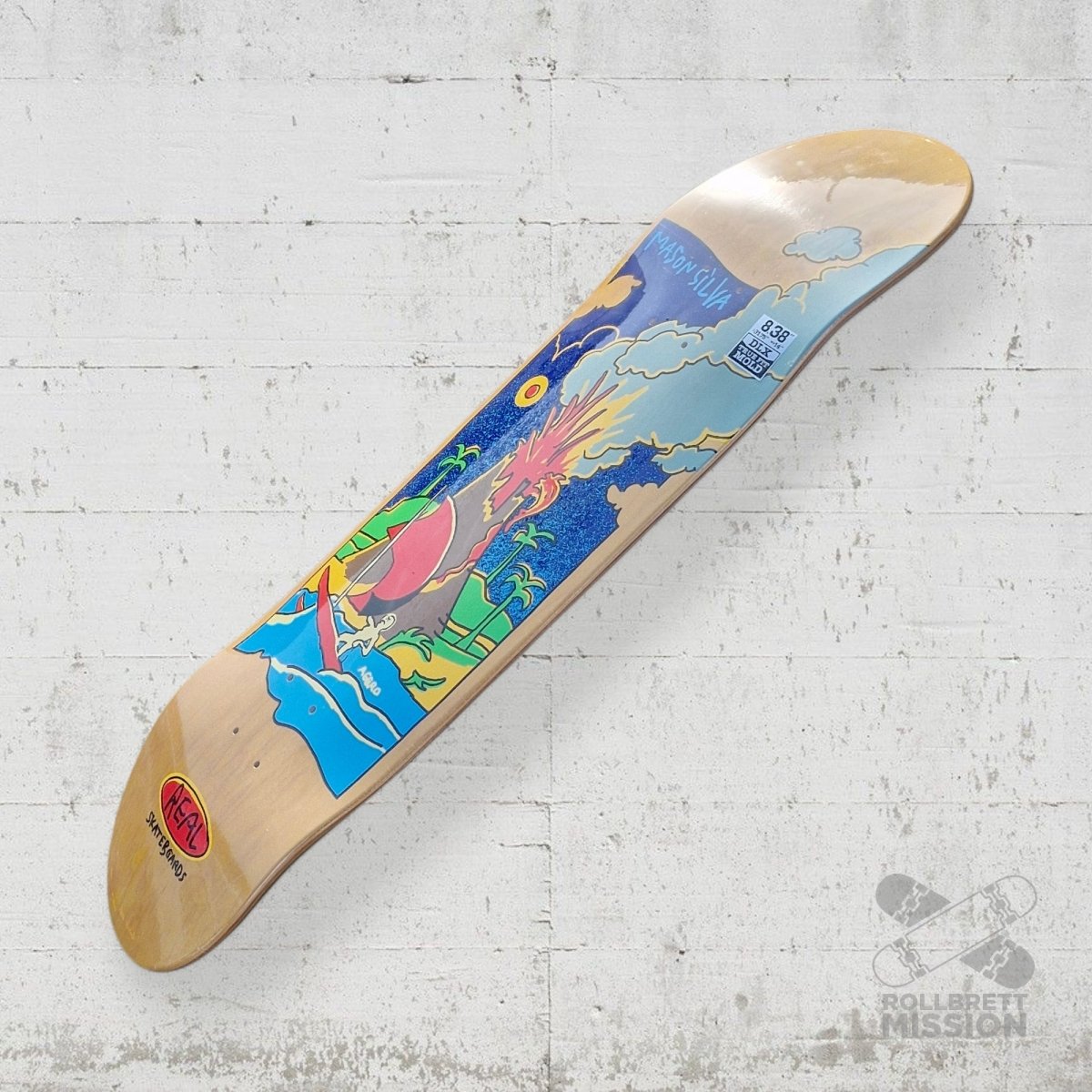 Real Mason Volcano True Fit 8.38 Deck - Skateboard - Decks - Rollbrett Mission