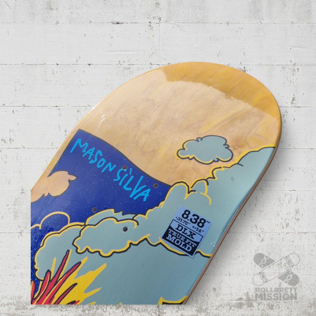 Real Mason Volcano True Fit 8.38 Deck - Skateboard - Decks - Rollbrett Mission