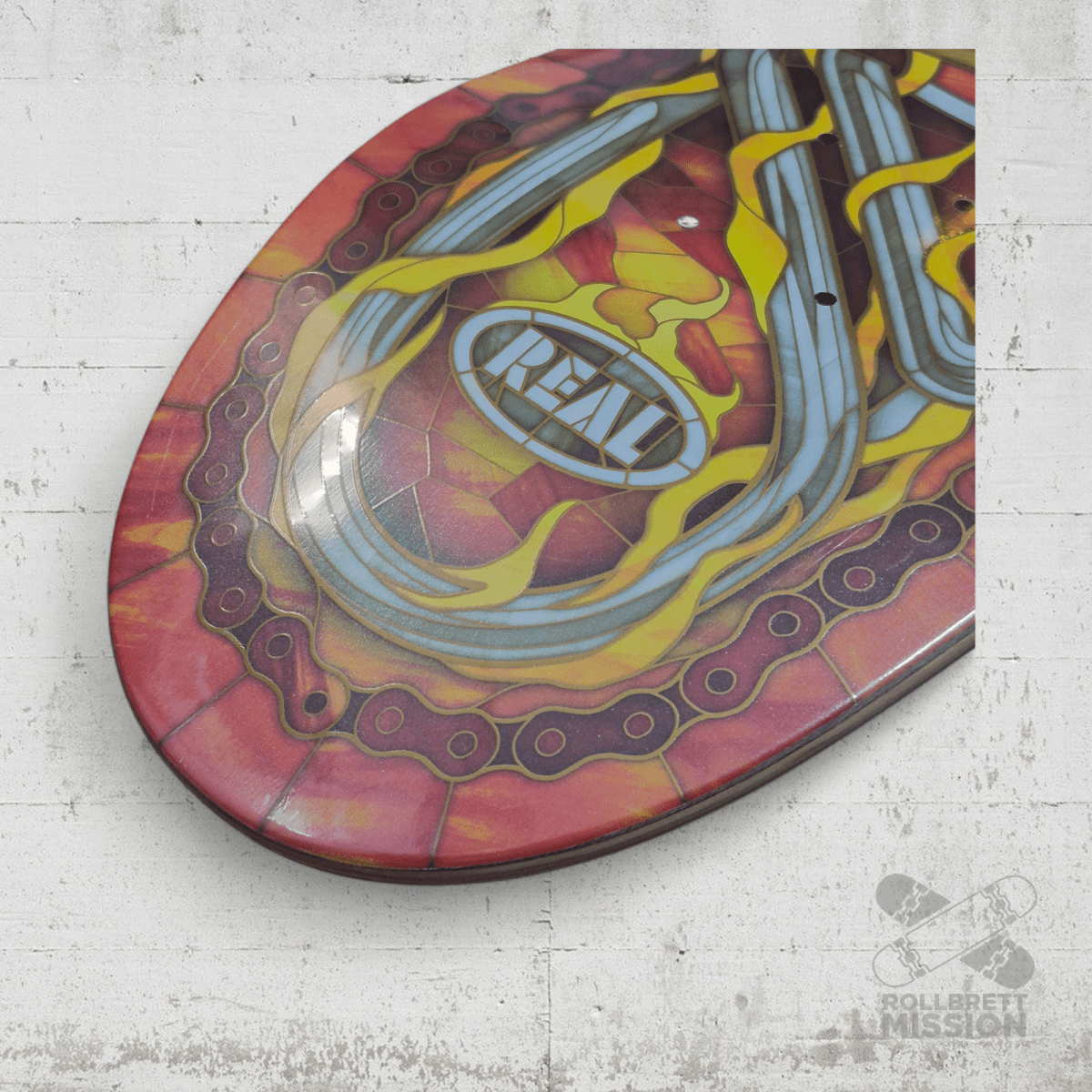 Real Schaaf Cathedral 9.1 Shaped Deck - Skateboard - Decks - Rollbrett Mission