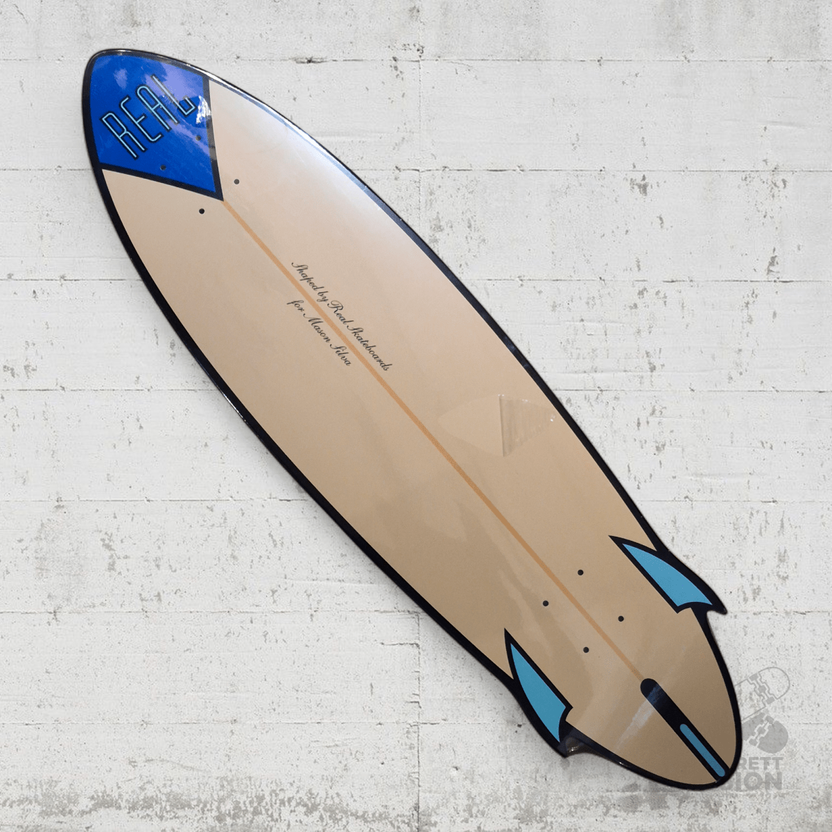 Real Silva Speed Egg Cruiser 9.25 Shaped Deck - Skateboard - Decks - Rollbrett Mission