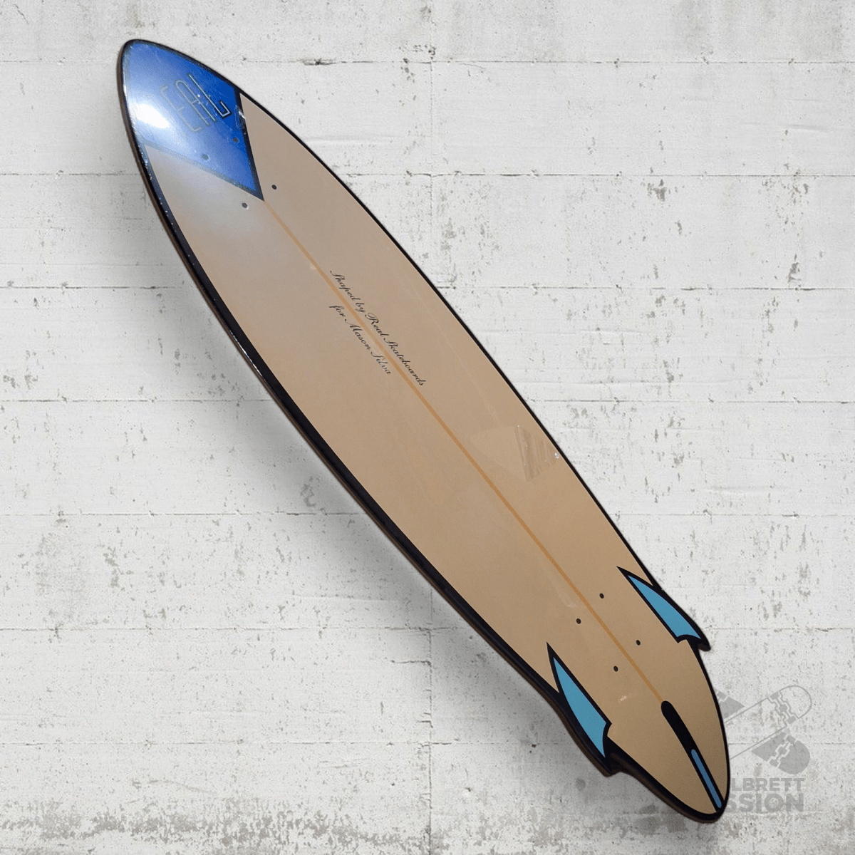 Real Silva Speed Egg Cruiser 9.25 Shaped Deck - Skateboard - Decks - Rollbrett Mission