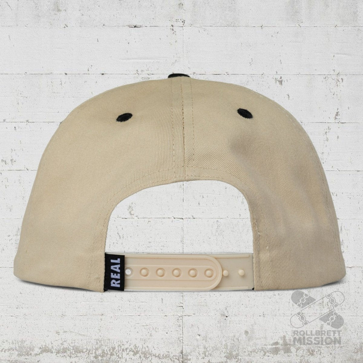 Real Snapback Cap China Banks tan - Kopfbekleidung & - tücher - Rollbrett Mission