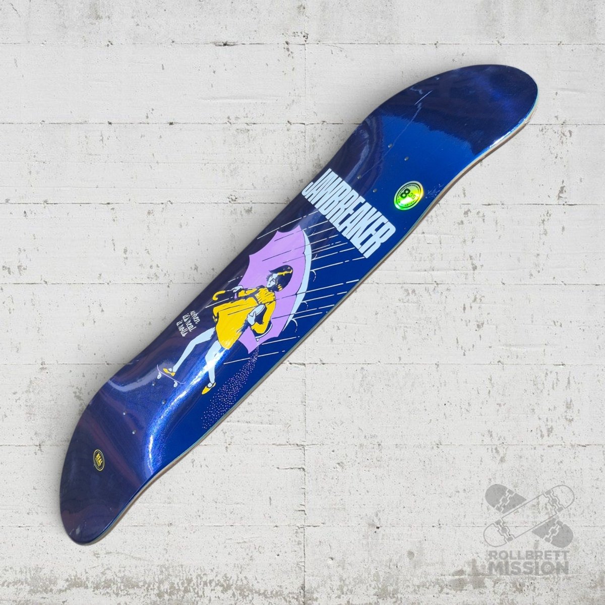 Real Team Jawbreaker Blue Foil 8.38 Deck - Skateboard-Decks - Rollbrett Mission