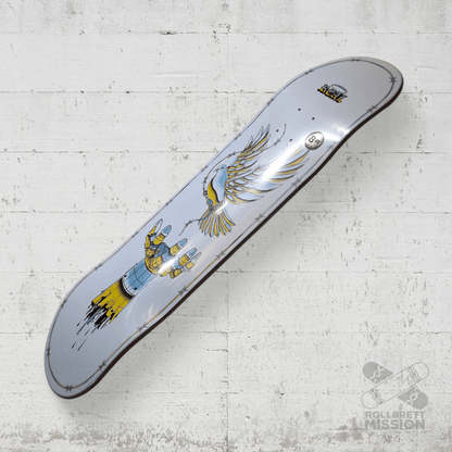 Real Team Synthetic Peace 8.25 Deck - Skateboard - Decks - Rollbrett Mission