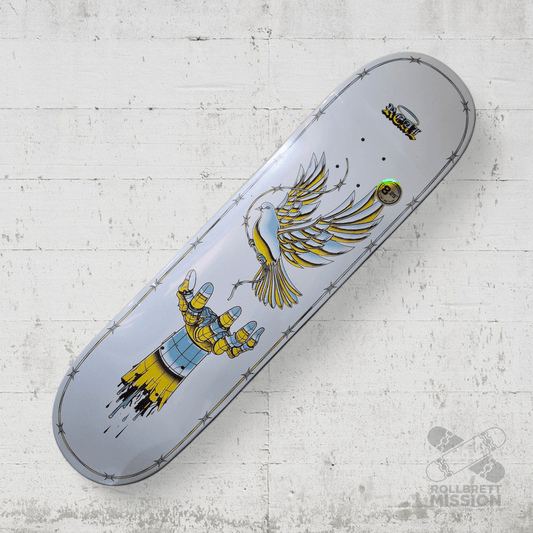 Real Team Synthetic Peace 8.25 Deck - Skateboard - Decks - Rollbrett Mission