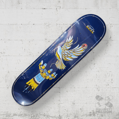 Real Team Synthetic Peace 8.5 Deck - Skateboard - Decks - Rollbrett Mission