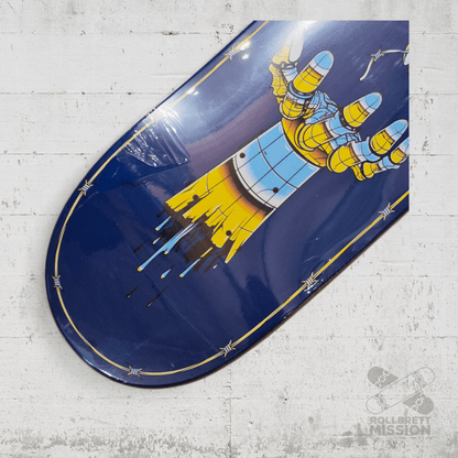 Real Team Synthetic Peace 8.5 Deck - Skateboard - Decks - Rollbrett Mission