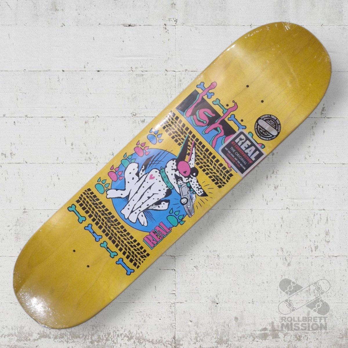 Real Wair Rude Twin 8.25 Deck - Skateboard - Decks - Rollbrett Mission