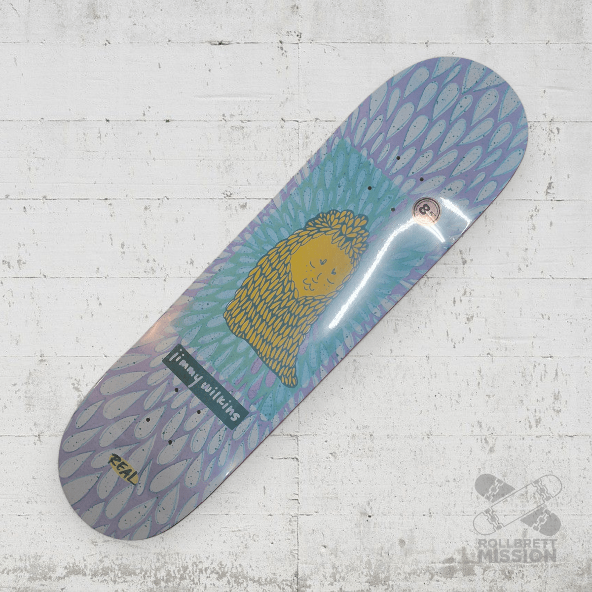 Real Wilkins Echoes 8.5 Deck - Skateboard - Decks - Rollbrett Mission