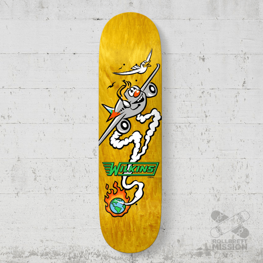 Real Wilkins Mascot 8.5" Deck - Skateboard - Decks - Rollbrett Mission