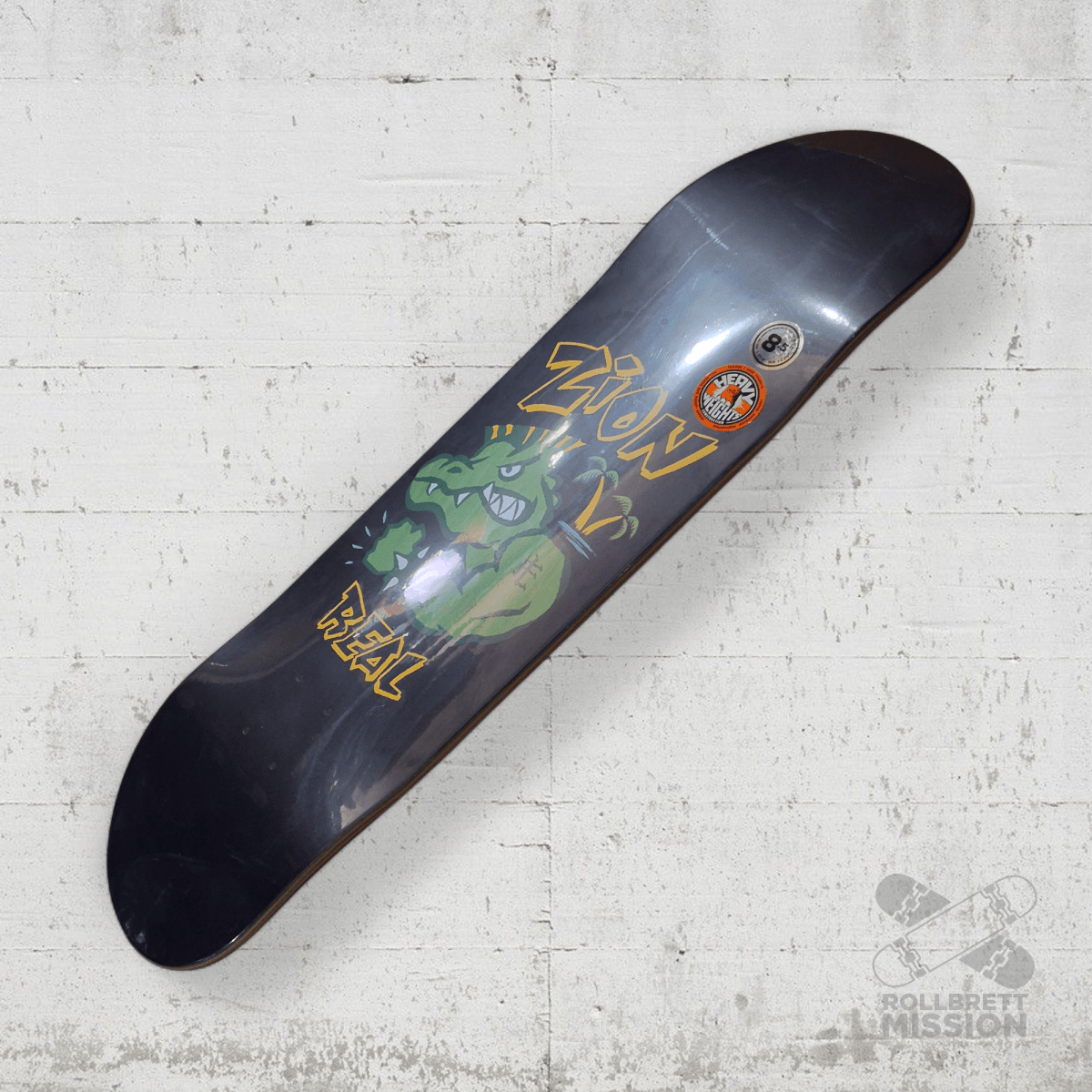 Real Zion Bad Gator Heavy Weight 8.5 Deck - Skateboard - Decks - Rollbrett Mission