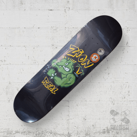 Real Zion Bad Gator Heavy Weight 8.5 Deck - Skateboard - Decks - Rollbrett Mission