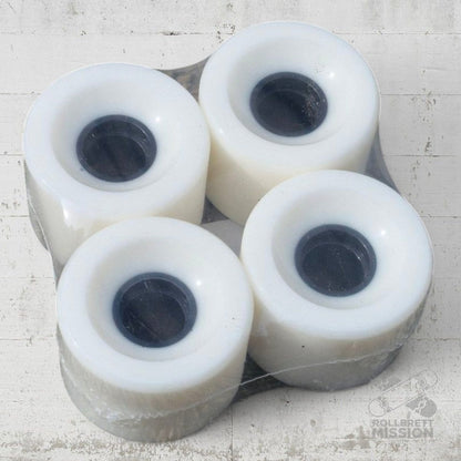 Rellik Cruiser Longboard Wheels 61mm 83A white - Skateboard - Rollen - Rollbrett Mission