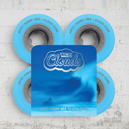 Ricta Clouds Arto Saari Guest 92A 54mm Wheels - Skateboard-Rollen - Rollbrett Mission