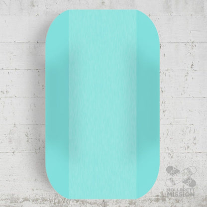 Ricta Clouds Transparent Aqua/White 78A 57mm Wheels - Skateboard-Rollen - Rollbrett Mission