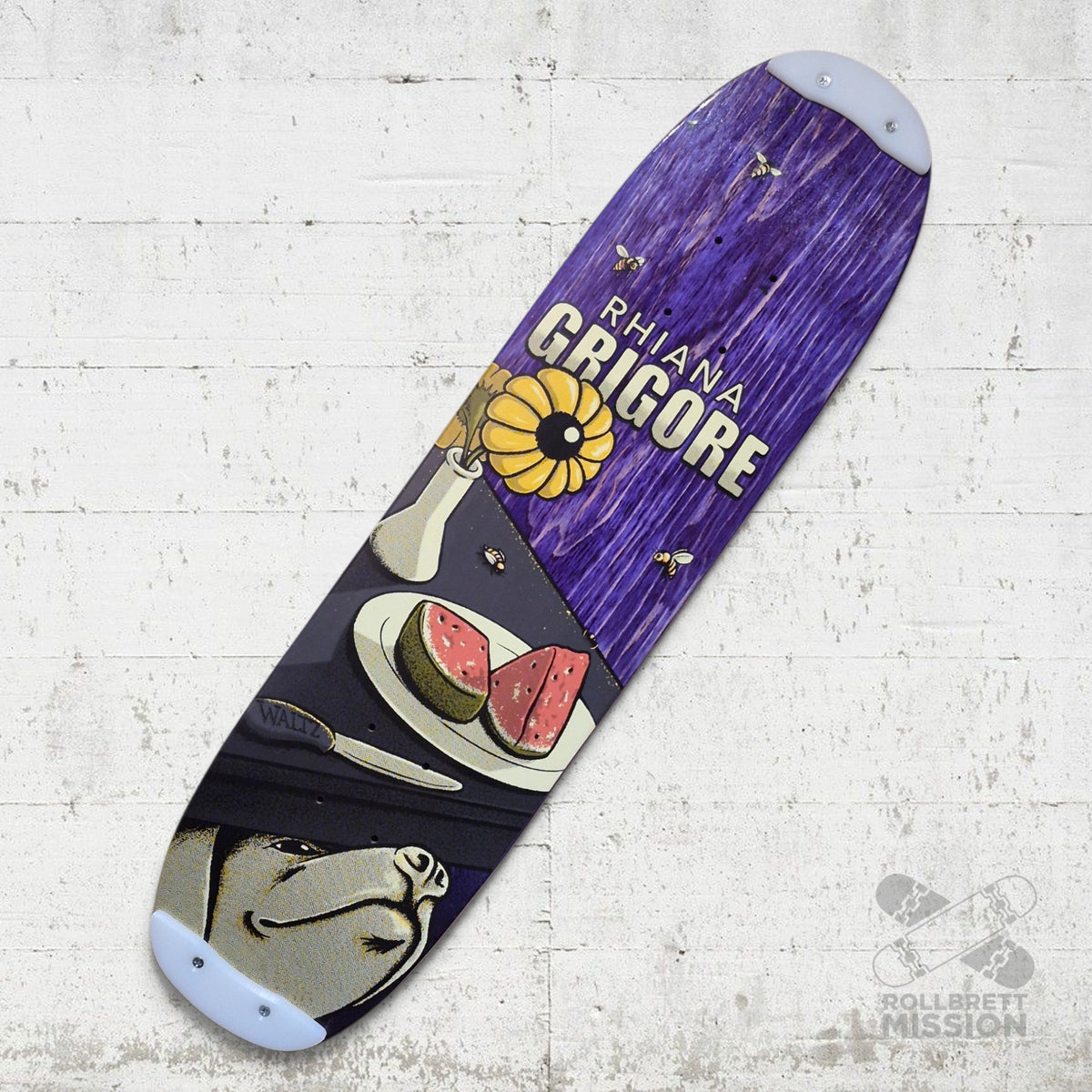 Waltz Rhiana Grigore 7.3" Freestyle Skateboard Deck