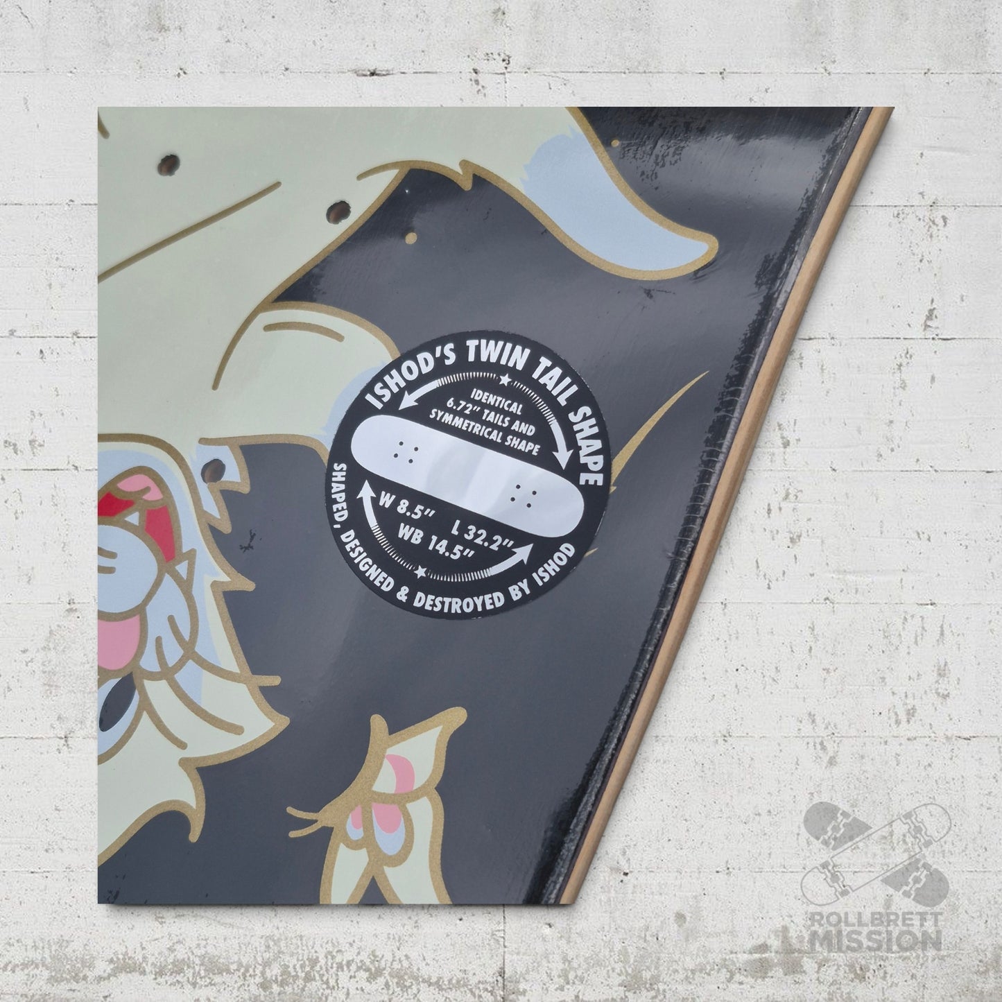Real Ishod Wair Kitten Scratch Twin 8.5 Deck