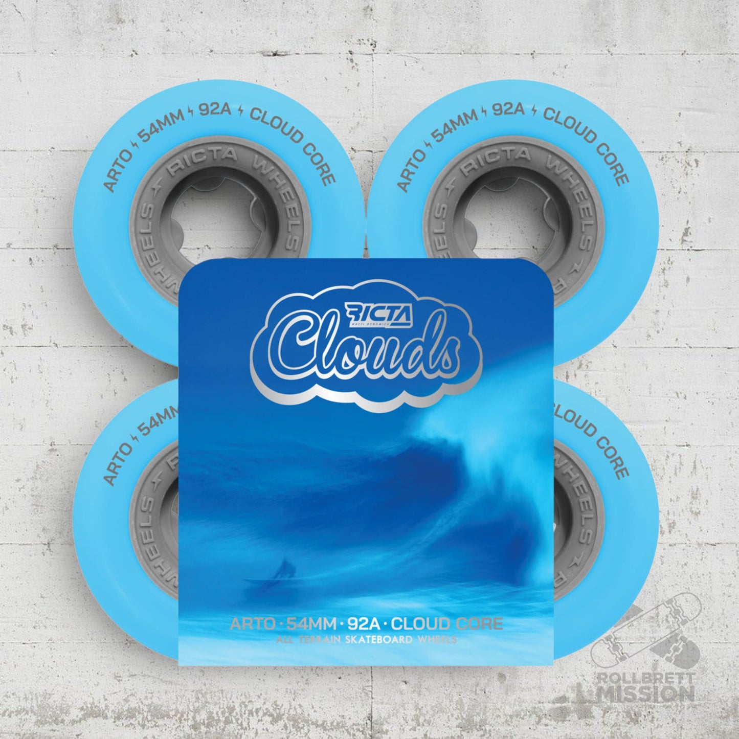 Ricta Clouds Arto Saari Guest 92A 54mm Wheels